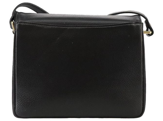 Autre Marque Borsa a spalla Burberrys in pelle nera e oro Auth mr850 Nero D'oro - vista 2