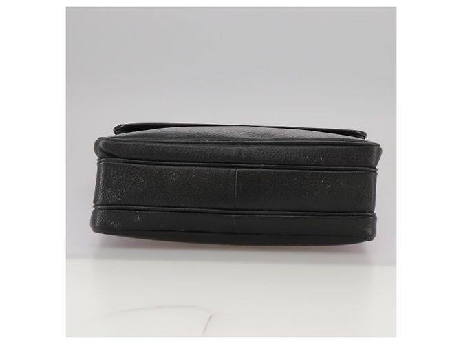 Autre Marque Borsa a spalla Burberrys in pelle nera e oro Auth mr850 Nero D'oro - vista 5