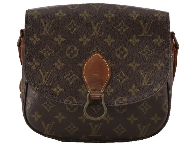 Saint-Cloud LOUIS VUITTON Monogram Saint Cloud GM Borsa a Spalla M51242 LV Auth mr851 Monogramma - vista 13