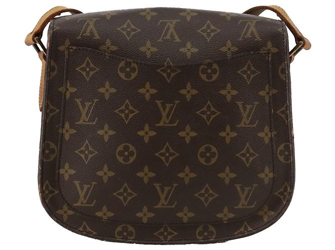 Saint-Cloud LOUIS VUITTON Monogram Saint Cloud GM Borsa a Spalla M51242 LV Auth mr851 Monogramma - vista 2