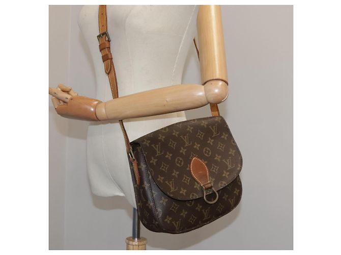 Saint-Cloud LOUIS VUITTON Monogram Saint Cloud GM Borsa a Spalla M51242 LV Auth mr851 Monogramma - vista 25