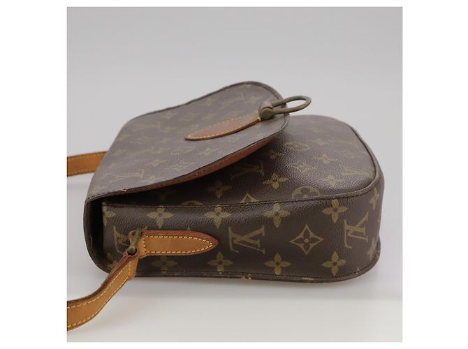 Saint-Cloud LOUIS VUITTON Monogram Saint Cloud GM Borsa a Spalla M51242 LV Auth mr851 Monogramma - vista 3