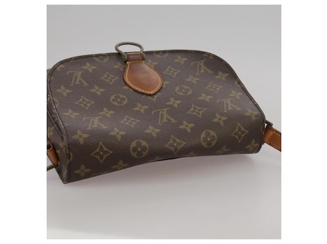 Saint-Cloud LOUIS VUITTON Monogram Saint Cloud GM Borsa a Spalla M51242 LV Auth mr851 Monogramma - vista 6