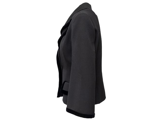 Autre Marque M. Beccali Kurze Blazer Schwarz - Ansicht 2