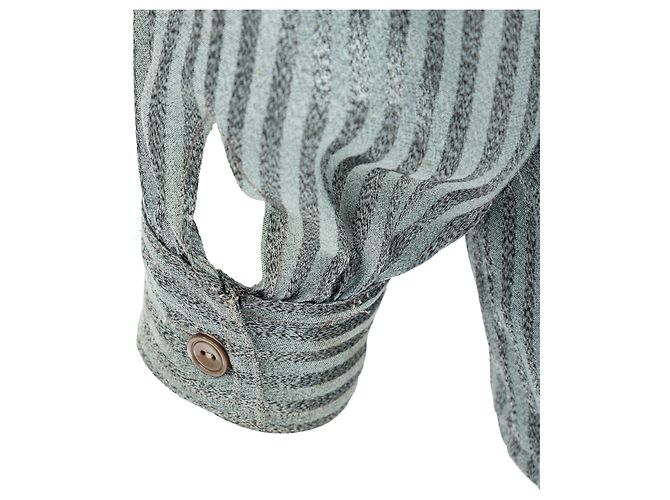 Autre Marque Camicia a righe Nora Grandi Grigio - vista 11