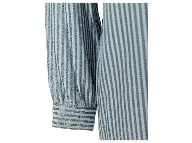 Autre Marque Camicia a righe Nora Grandi Grigio - vista 12