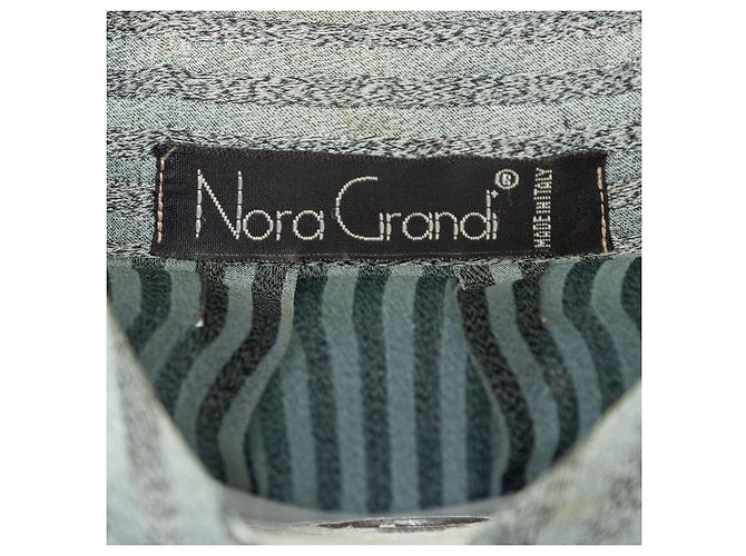 Autre Marque Camicia a righe Nora Grandi Grigio - vista 13