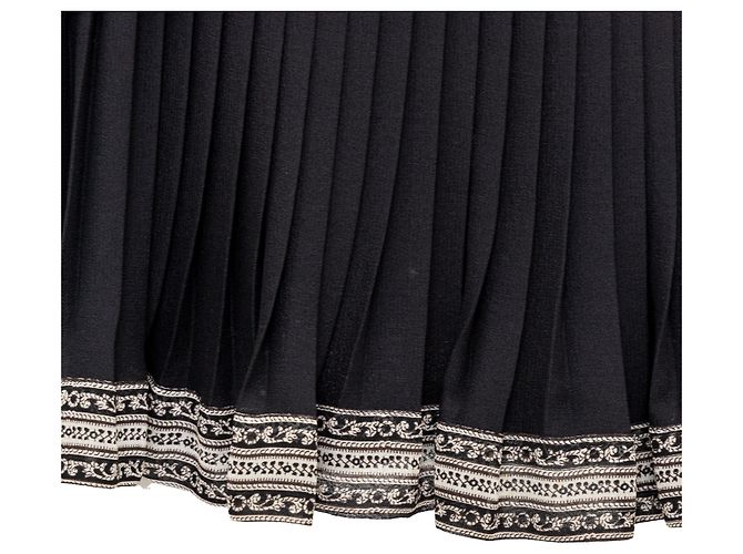 Autre Marque Vestido de seda Ematite Gris - vista 9