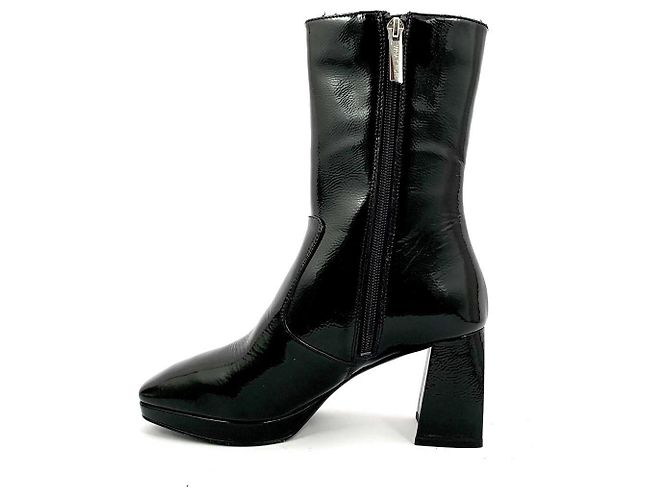Autre Marque Botines What For Adriana de charol negro - vista 4