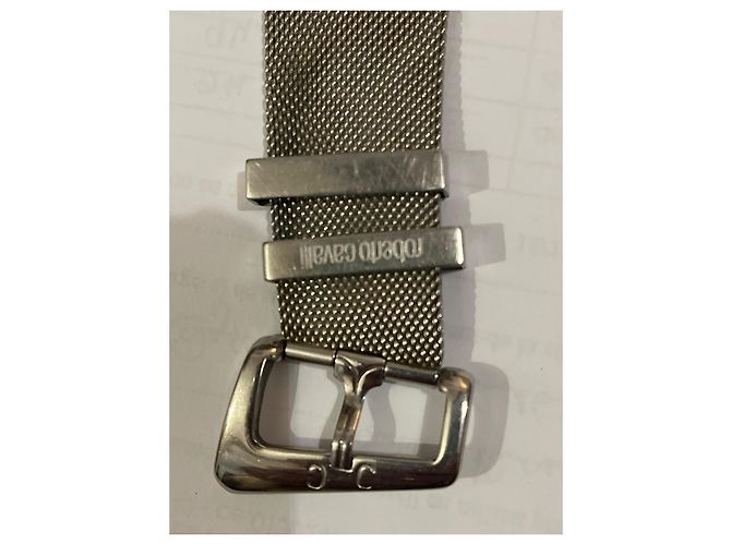 Autre Marque Reloj Roberto Cavalli de acero malla milanesa Hardware de plata - vista 3