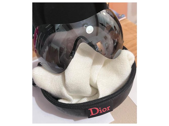 Gafas de sol máscara Christian Dior SKI 1 negras Negro - vista 3