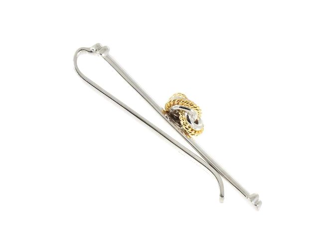 Tiffany & Co. Silber- und Gelbgold-Manschettenknopfset - Ansicht 5