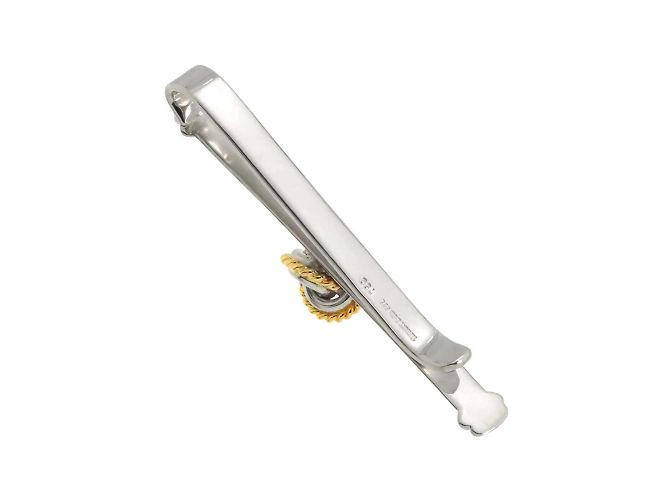 Tiffany & Co. Silber- und Gelbgold-Manschettenknopfset - Ansicht 6