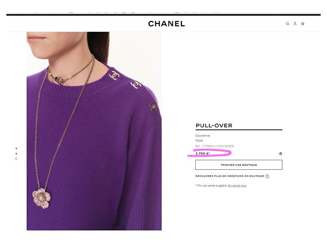 Chanel New CC Turnlocks Burgundy Cashmere Jumper - view 4