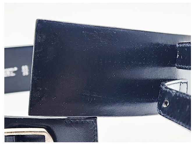 Cinturón de cuero corset con doble hebilla Chanel Negro - vista 17
