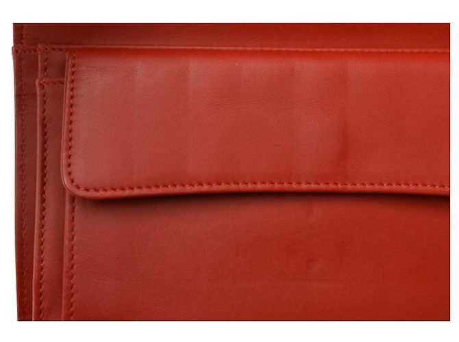 Timeless Chanel Caviar Skin Trifold Wallet A31506 Red - view 8