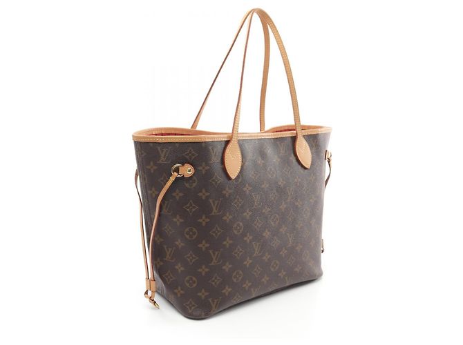 Sac tote Monogram Neverfull MM M41177 de Louis Vuitton Marron - vue 2