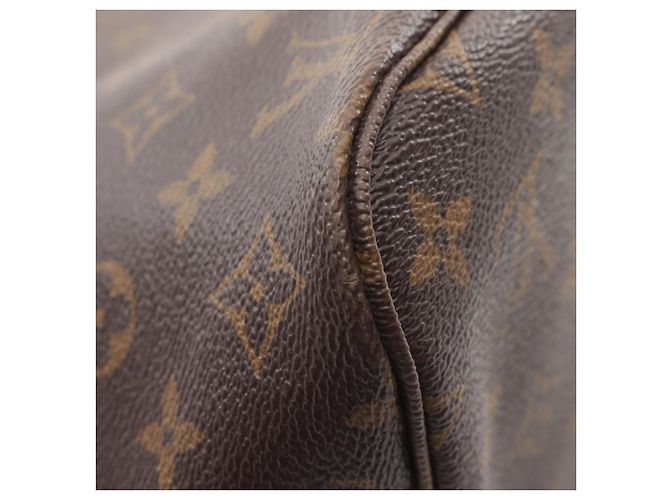 Sac tote Monogram Neverfull MM M41177 de Louis Vuitton Marron - vue 8