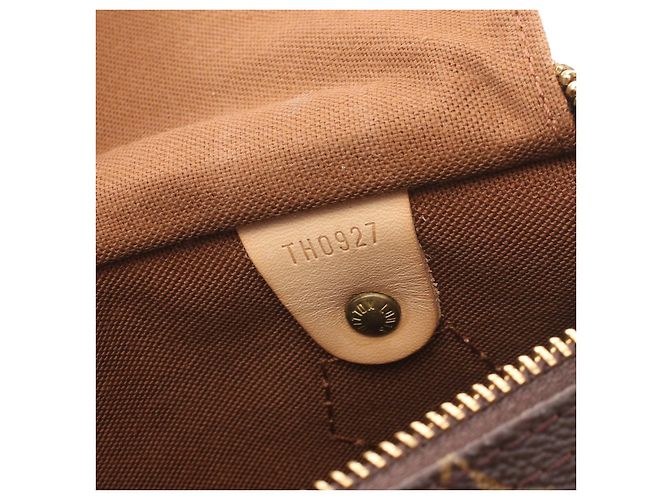 Sac à main Louis Vuitton Monogram Speedy 25 M41528 Marron - vue 5