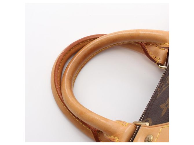 Sac à main Louis Vuitton Monogram Speedy 25 M41528 Marron - vue 6