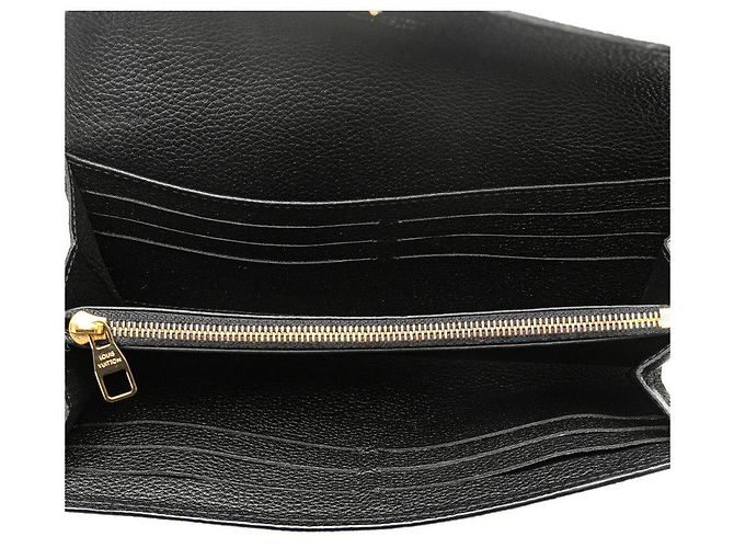 Sarah Carteira Bicolor Monogram Empreinte Louis Vuitton Preto - vista 4