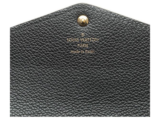Sarah Carteira Bicolor Monogram Empreinte Louis Vuitton Preto - vista 7