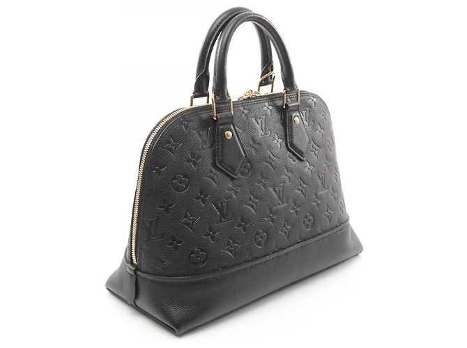 Louis Vuitton Neo Alma PM Leather Handbag M44832 Black - view 2