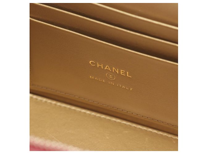 Chanel Lambskin Matelasse Vanity Shoulder Bag AP2846 Pink - view 4