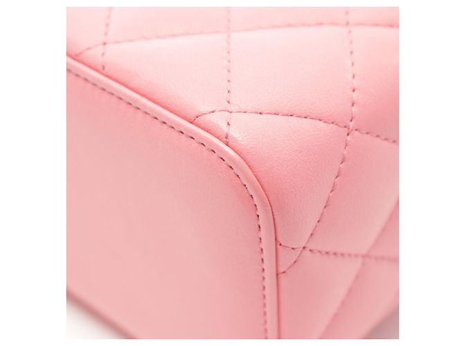 Chanel Lambskin Matelasse Vanity Shoulder Bag AP2846 Pink - view 6