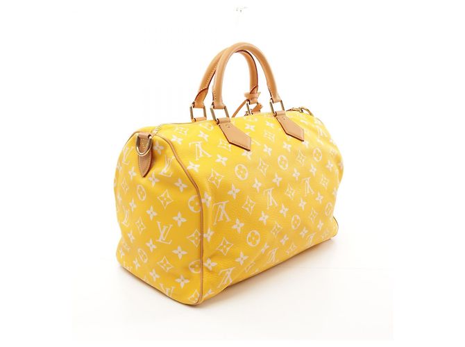 Louis Vuitton Speedy P9 Bandouliere 40 Bag M24419 Jaune - vue 2
