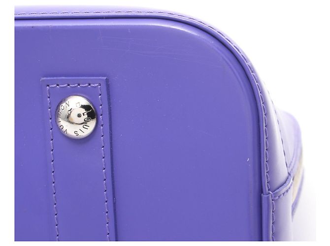 Bolso Alma PM de cuero Epi Louis Vuitton M4060G Púrpura - vista 9