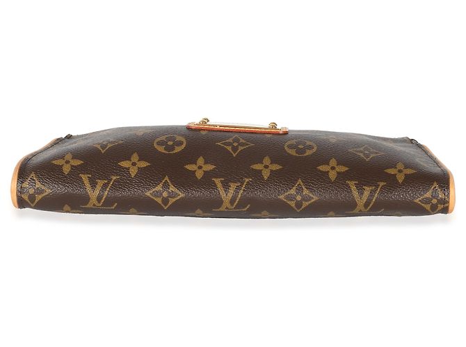 Eva Clutch Sophie in tela Monogram Louis Vuitton Marrone - vista 2