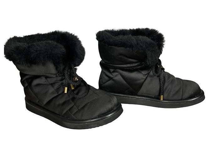 Kurt Geiger Orson Puffer Stiefelette beige Kunstfell - Ansicht 4