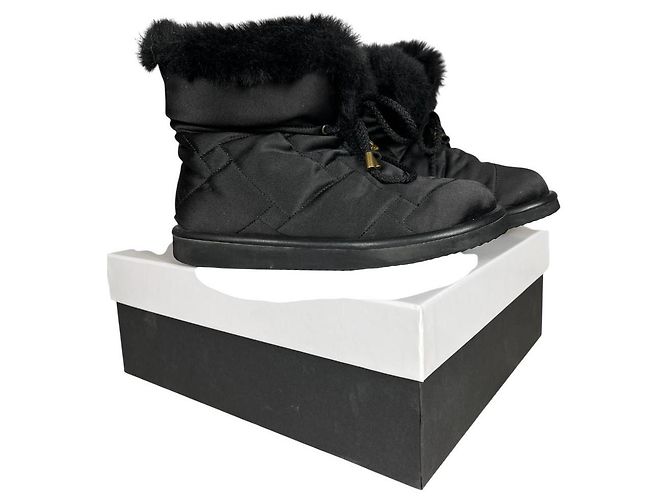 Kurt Geiger Orson Puffer Stiefelette beige Kunstfell - Ansicht 5
