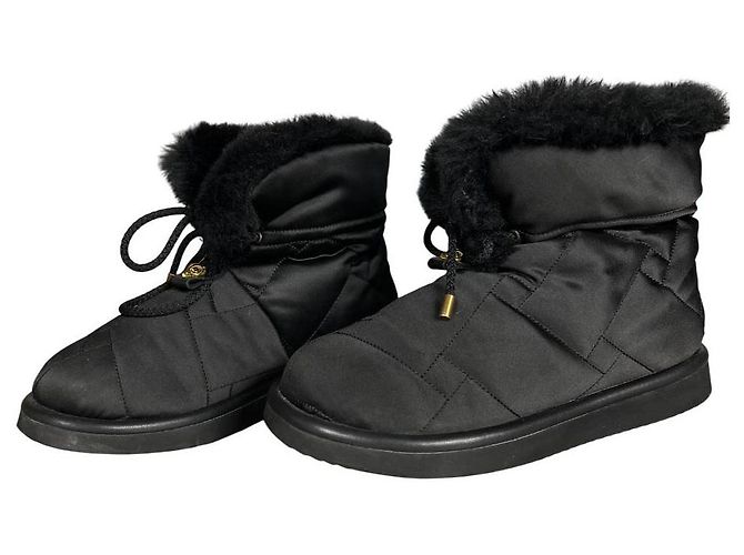 Kurt Geiger Orson Puffer Stiefelette beige Kunstfell - Ansicht 6