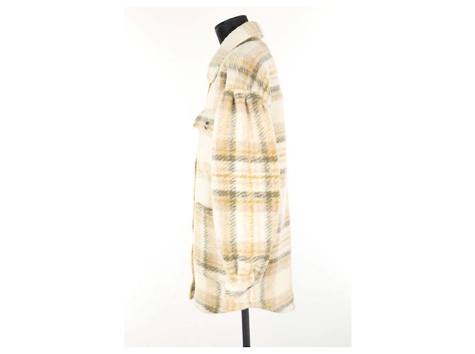 Petite Mendigote Wolljacke Beige - Ansicht 3