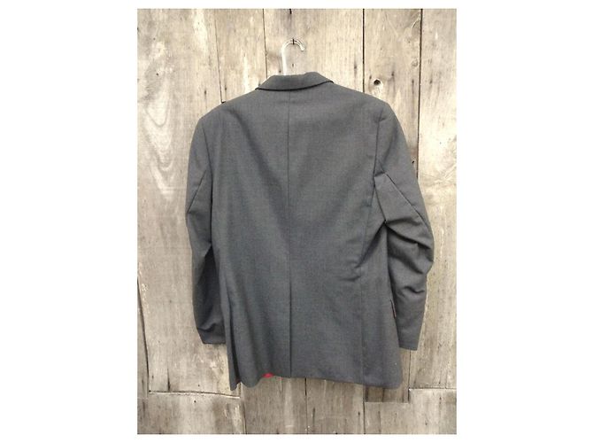 Hackett London Grey Wool Blazer Jacket - view 3