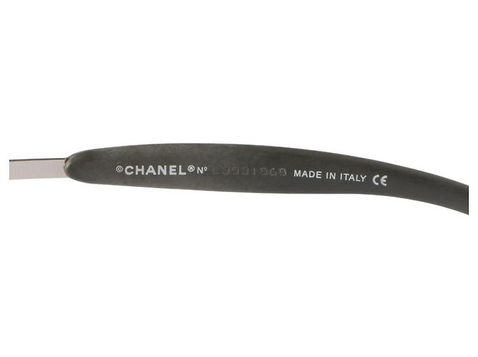 Chanel Silbergraue Gradient Randlose Sonnenbrille 4009 - Ansicht 6