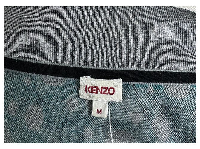 Top Kenzo de seda cachemira y algodón Multicolor - vista 4