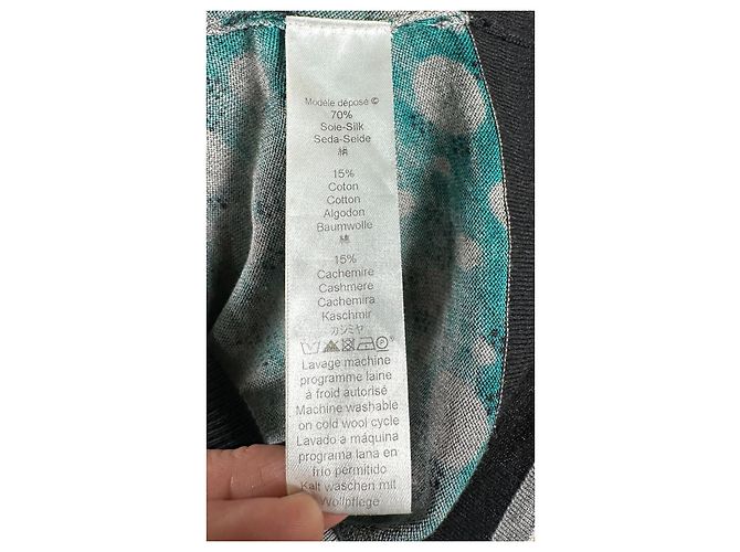 Top Kenzo de seda cachemira y algodón Multicolor - vista 5
