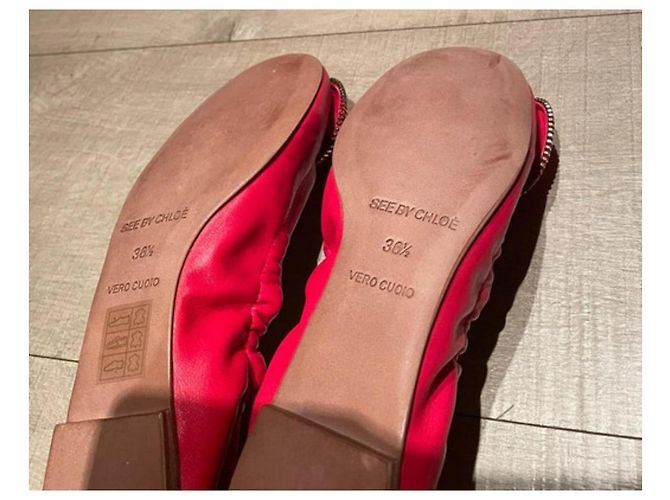 Rosso opaco naturale di See by Chloé - vista 6