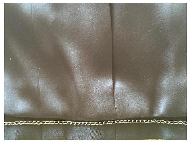 Chanel Jacke aus schwarzem Tweed Größe 36 - Ansicht 5