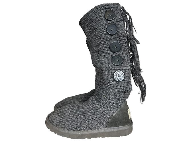 Botas Ugg 1878 para mujer grises de lana - vista 3
