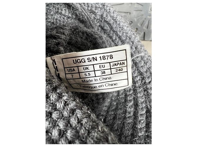 Botas Ugg 1878 para mujer grises de lana - vista 5