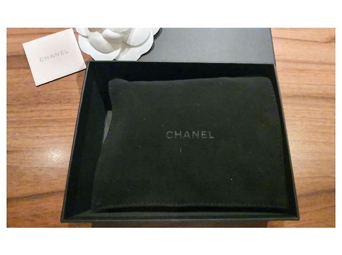 Wallet On Chain Cartera de cuero caviar de Chanel Negro - vista 11