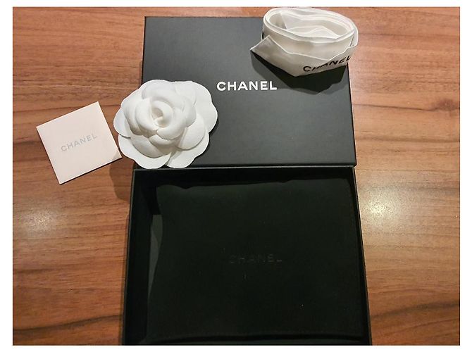 Wallet On Chain Cartera de cuero caviar de Chanel Negro - vista 12