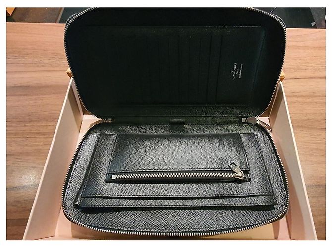 Compagno zippy xl Louis Vuitton Grigio antracite - vista 11