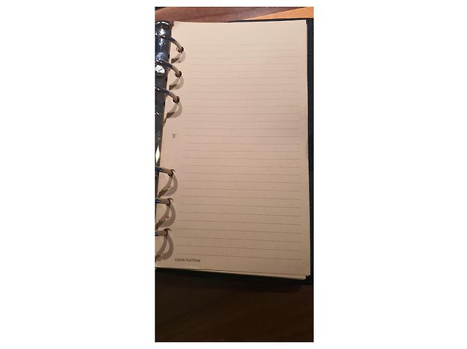 Agenda MM Louis Vuitton Grigio antracite - vista 10