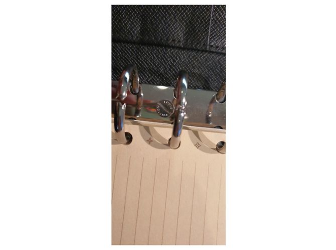 Agenda MM Louis Vuitton Grigio antracite - vista 11