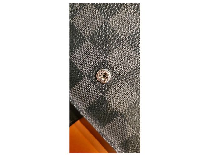 Agenda MM Louis Vuitton Grigio antracite - vista 12